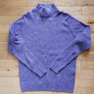 Purple Mock neck Sweater (Small)